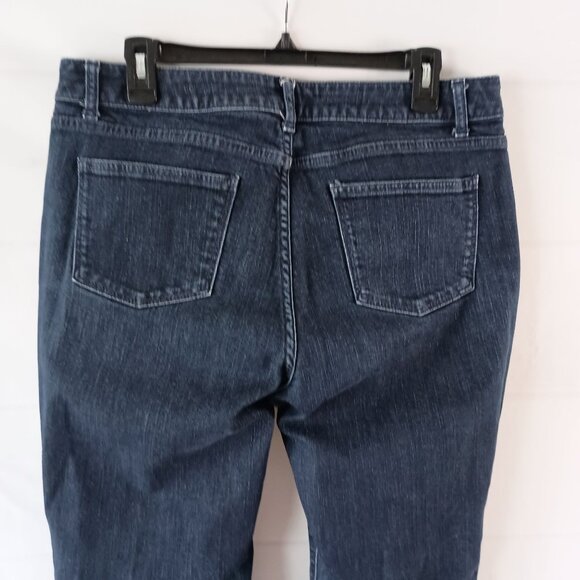 Talbots Curvy Boot Jeans Women’s 14P Petite 32x28 Blue Denim Stretch Excellent - Picture 8 of 8